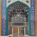 درب ورودی مسجد جامع همت تجریش